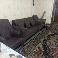 مبل۹نفره تمیز و در حد نو|مبلمان خانگی و میز عسلی|علیآباد کتول, |دیوار