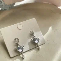 مجموعه گوشواره های استیل (ورق بزنین)