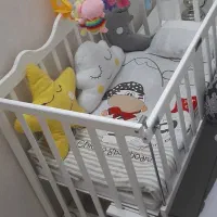 تخت کنار مادر مارک همراه صندلی غذا مارک چیکو