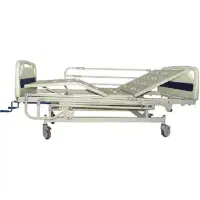 تخت بیمارستانی سه شکن مکانیکی ( تنظیم ارتفاع)