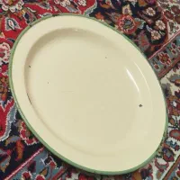 سینی لعابی قدیمی