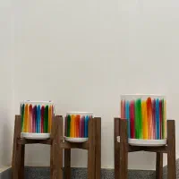 گلدان|گل و گیاه طبیعی|بجنورد, |دیوار