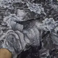 پارچه حریر شاناز سنگ دار