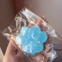 مارشمالو پنجه ی گربه رنگ آبس