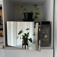 مایکروفر ۳۲ لیتری هافنر آیینه ای در حد نو (HOFNER)