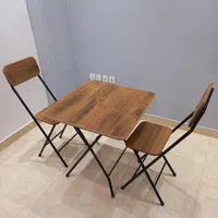 ست  ۲ نفره تاشو ام دی اف ( کافه ، فست فود ، بالکن)