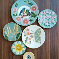 دیوار کوب سفالی