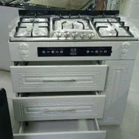 کابینتی 3کشویی توسی سفید قهوه ای