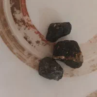 سنگ مشکوک به شهاب سنگ باجنس بسیارنرم|کلکسیون اشیاء عتیقه|ارومیه, |دیوار