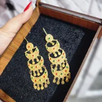 گوشواره سه طبقه|جواهرات|بندرعباس, |دیوار