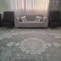 یک عدد فرش ۱۲ متری پتینه نقش برجسته