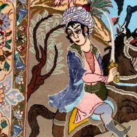 تابلو فرش ابریشم|تابلو فرش|اصفهان, کوی امیریه|دیوار