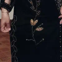 مانتومخمل منجق دوزی