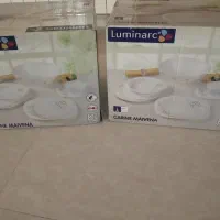 دو عدد سرویس غذاخوری ۲۶ پارچه آرکوپال اصل فرانسه