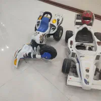 موتور و ماشین شارژی کار کرده و قابل تعمیر