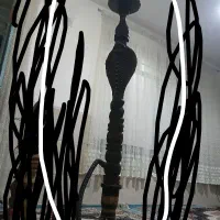 قلیون بزرگ با طرح مار کبری