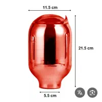 فلاسک چای 2لیتری نوا استیل و شیشه(عمده تک)|ظروف نگهدارنده، پلاستیکی، یک‌بارمصرف|کرمانشاه, |دیوار
