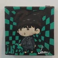 نقاشی bts|تابلو، نقاشی، عکس|یزد, |دیوار