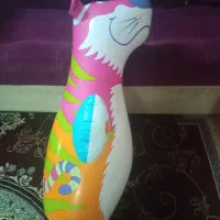 توپ بزرگ ژیمناستیک  و تناسب اندام به همراه تلمبه|تجهیزات ورزشی|شیراز, قلعه شاهزاده بیگم|دیوار