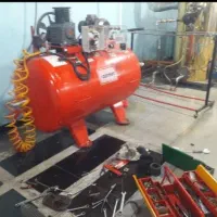 تعمیرات پمپ باد کمپرسور بادو مخزن باد پمپ کارواش