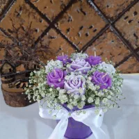 باکس گل شمعی|صنایع دستی و سایر لوازم تزئینی|رشت, سلیمانداراب|دیوار