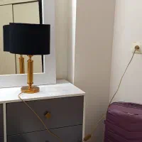 فروش آباژور دیواری طلایی مشکی در حد نو