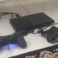 سونی۲ با دسته بی سیم قابل شارژ فلشخور پلی استیشن۲