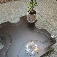 میز جلومبلی مربع طرح دار