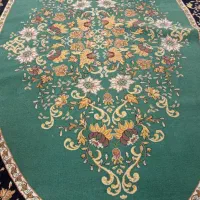 فرش بیضی