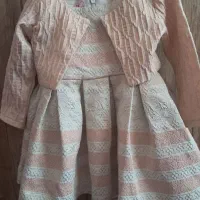 پیراهن زمستانه مجلسی دخترانه با لباس تور ۱۰۰ تومن|کفش و لباس بچه|دورود, |دیوار