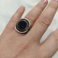 انگشتر نقره عقیق ۸ تا ۱۰ گرم..|جواهرات|شهریار, شهرک بهاران (ویره)|دیوار