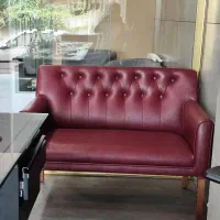مبل نیم ست چرم اداری