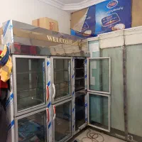 یخچال ۶درب تمام استیل موتور دانفوس المان|فروشگاه و مغازه|داراب, |دیوار