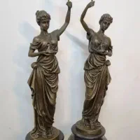 مجسمه برنز تایلندی مهردار