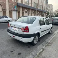 رنو پارس تندر مدل ۹۶ بدون رنگ سفید خیلی سالم
