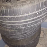 چهار حلقه رینگ و لاستیک پژو