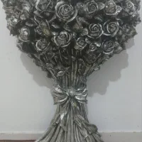 پایه ای بسیار زیبا و شیک ب همراه دو عدد شمعدون نو