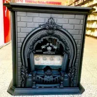 بخاری گازی، شومینه آجری مدل m18 سفید|بخاری، هیتر، شومینه|رشت, رشتیان|دیوار