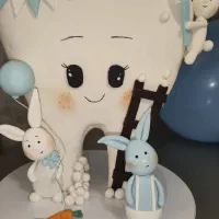 ماکت کیک دندونی|مجسمه، تندیس، ماکت|محمدیه-قزوین, |دیوار