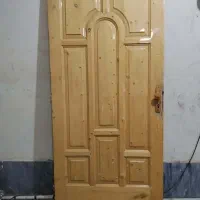درب ورودی چوبی چپ گرد