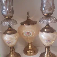 ست شعمدان و شکلات خوری و اباژور بدونه واسطه|لوستر و چراغ آویز|ورامین, ورامین|دیوار