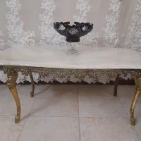 میز برنز مرمر