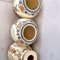 ۲ لوستر دیواری ۵ حباب فانوسی ۳ لوستر چوبی...|لوستر و چراغ آویز|شیراز, لاله|دیوار