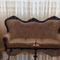 مبل سلطنتی 9نفره سالم|مبلمان خانگی و میز عسلی|تربتحیدریه, آغوی|دیوار