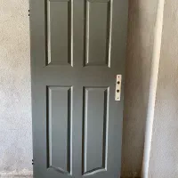 درب چوبی بدون دستگیره