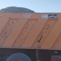 حمل شن ماسه شسته با کمپرسی دهچرخ