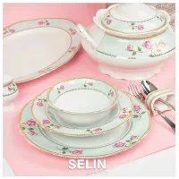 سرویس‌ چینی ۱۲ نفره صادراتی|ظروف سرو و پذیرایی|یزد, |دیوار