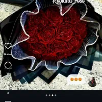 رز روبانی|گل مصنوعی|بانه, |دیوار