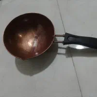 کاسه مسی دسته دار