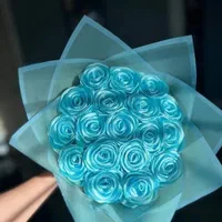 دسته گل روبان